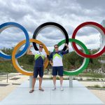 Matjaž Vogtrin in Robi Kelc, zdravnik na olimpijskih igrah Pariz 2024